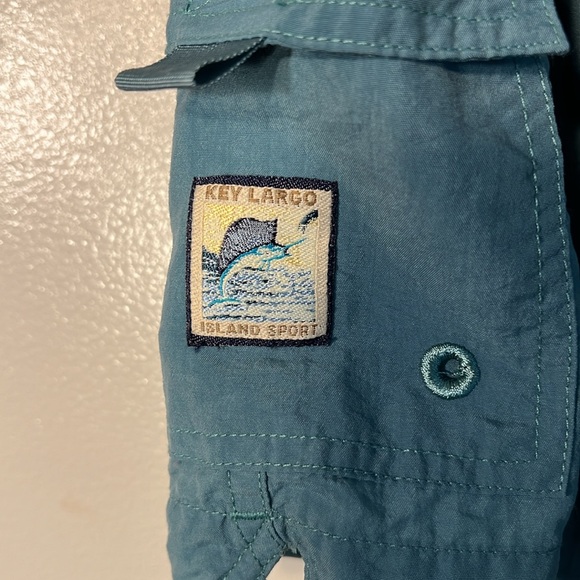 Original Island Sport Men’s  Size XL Swim Trunks in Teal - Picture 4 of 13